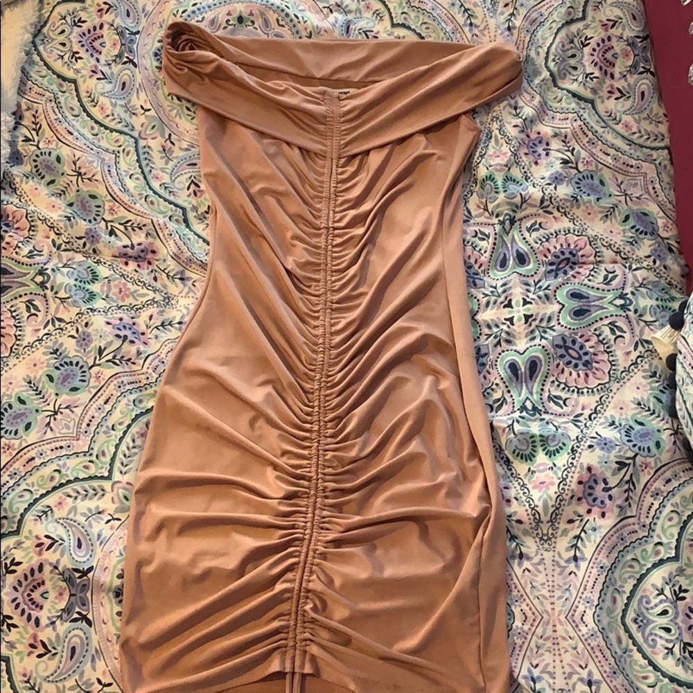 Pink Body Con Dress